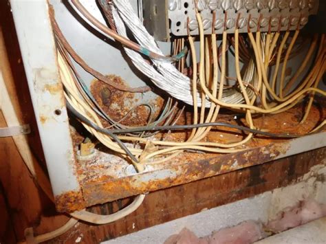 electrical panel corrosion